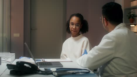 doctor-patient consultation