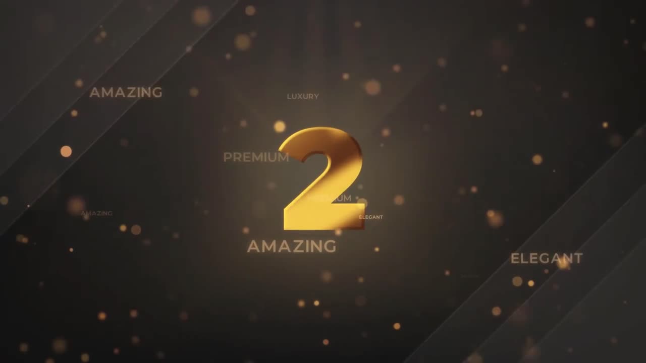 Gold Countdown Intro