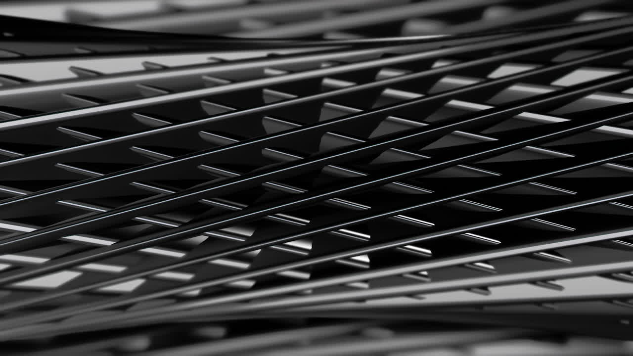 추상적인 기하학적 금속 패턴