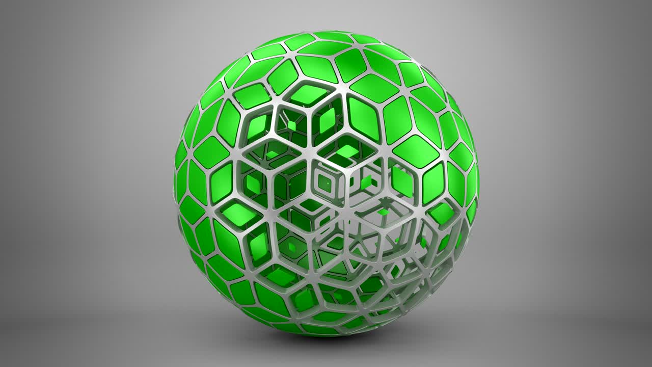 анимированная геометрическая форма