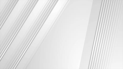 white grey stripes abstract technology geometric motion background