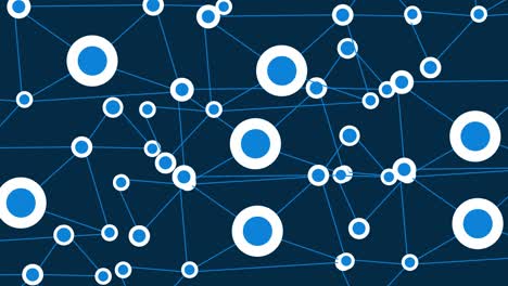 abstract node connecting people on the internet nodes transforming digital technology space loop