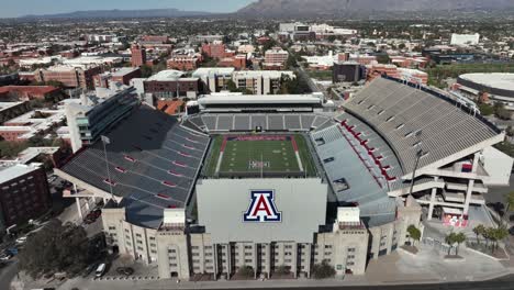 estadio de arizona en la universidad de arizona en tucson