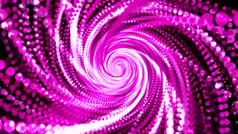 fondo abstracto con partículas violetas