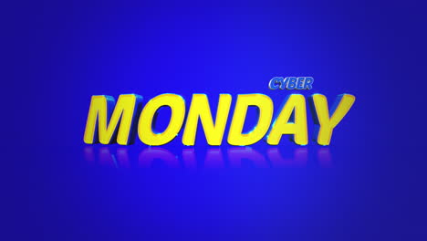 Texto-Vibrante-Y-Moderno-Del-Cyber-Monday-En-Degradado-Azul.