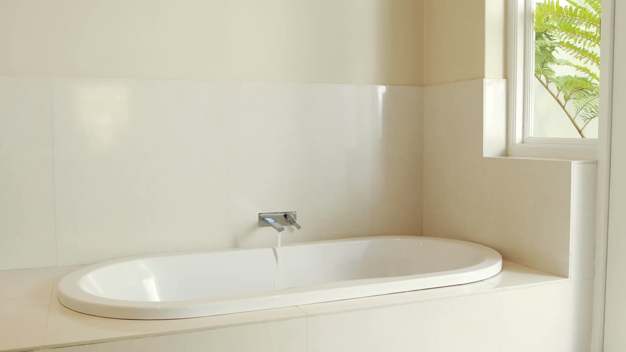 비어 있는 욕실 의 전망