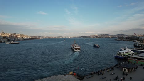 bosphorus istanbul drone view