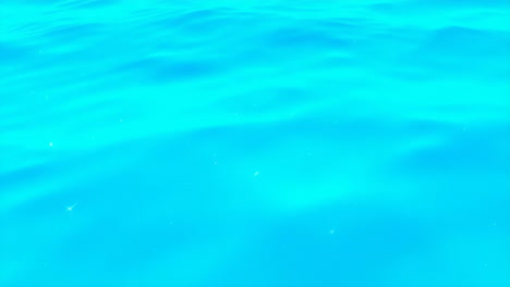 Sparkling Blue Water Surface with Ripples