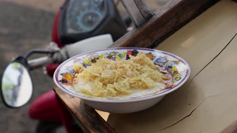 bubur ayam: delicious indonesian chicken porridge