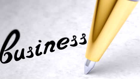 "business" on the page. looping footage has 4k resolution.