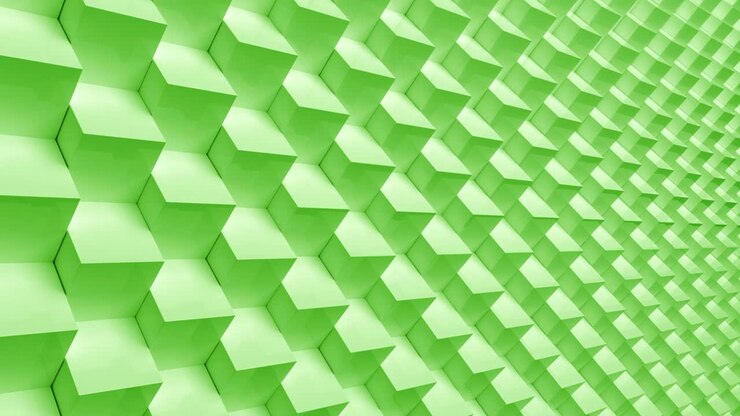 Green Looped Background Wall