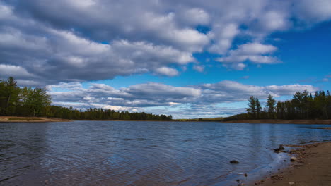 cloudy timelapse in verendry national park