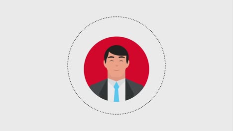 teamarbeit menschen animation hd