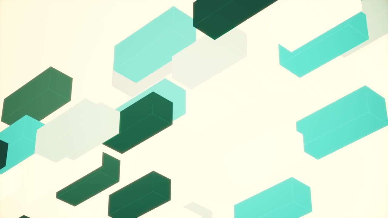 추상적인 모양의 직사각형과 선