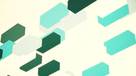 forma abstracta rectángulo y líneas