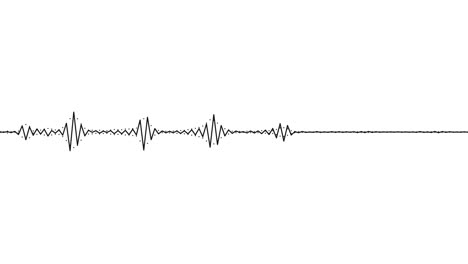 Weißer-Hintergrund-Und-Schwarzer-Audiovisualisierungseffekt