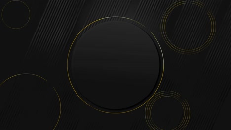 beautiful luxury circle geometric stripe luxury glitter particles glowing presentations special