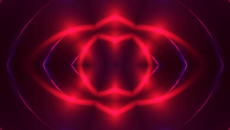 fondo abstracto con vj fractal púrpura caleidoscópico. representación 3d telón de fondo digital