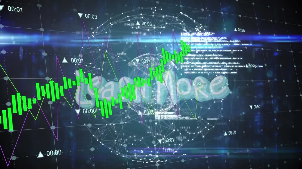 데이터 처리의 애니메이션 더 많은 텍스트를 배우십시오