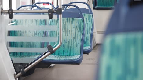 empty bus interior