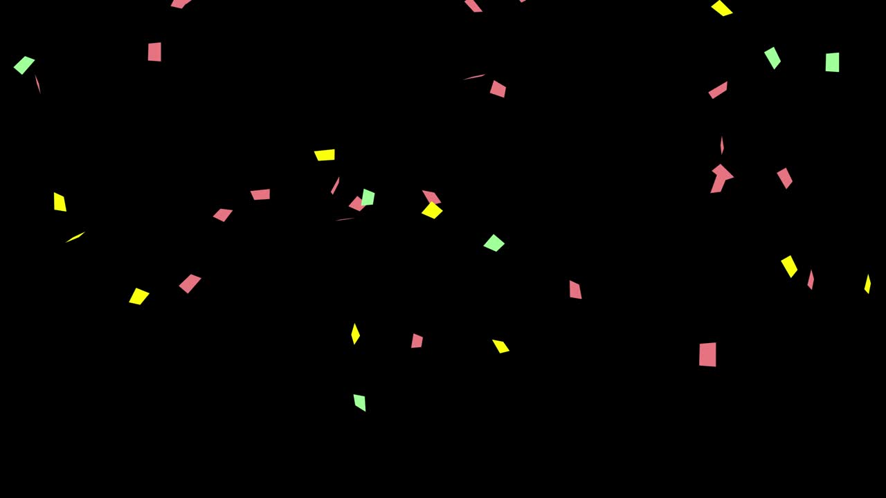 コンフェッティ背景 4k