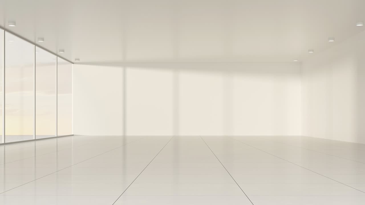 시간은  빈 방에서 지나간다 3d 렌더링