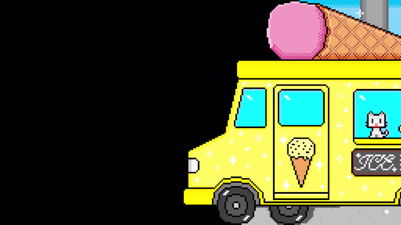 Pixel ice wagon Daytime Transitions. 1080p - 30 fps - Alpha Channel (7).mov