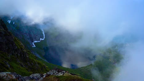 Lofoten-Es-Un-Archipiélago-En-El-Condado-De-Nordland,-Noruega.