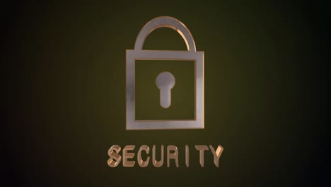 security – red looping concept