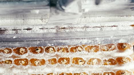procesos de fabricación de delicias turcas en la fábrica