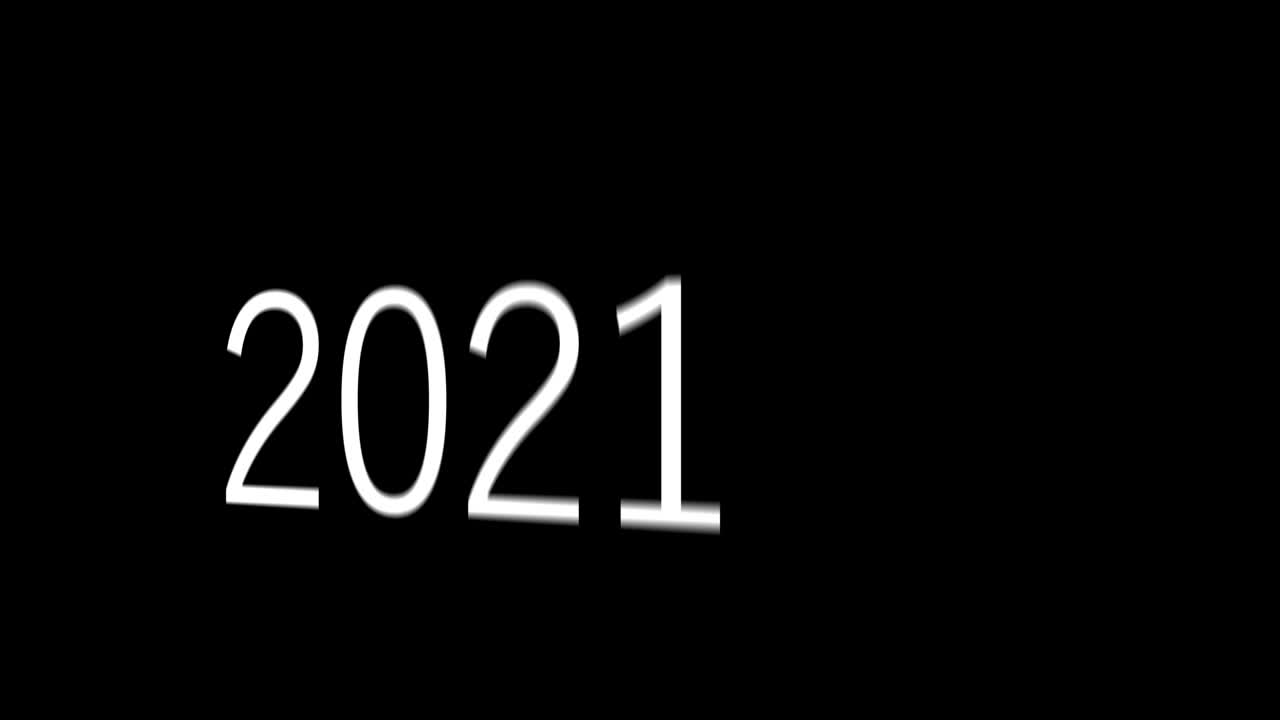 2021 animación de texto gráficos de movimiento