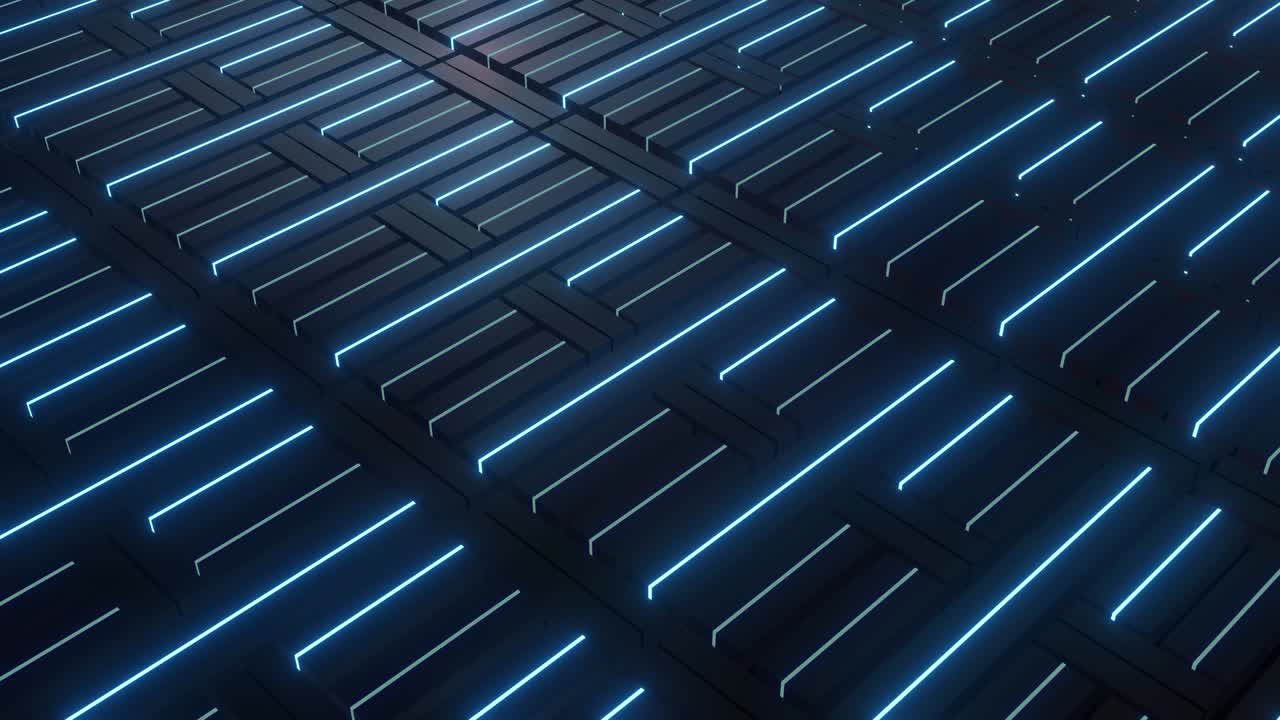 bucle de fondo del cilindro de neón