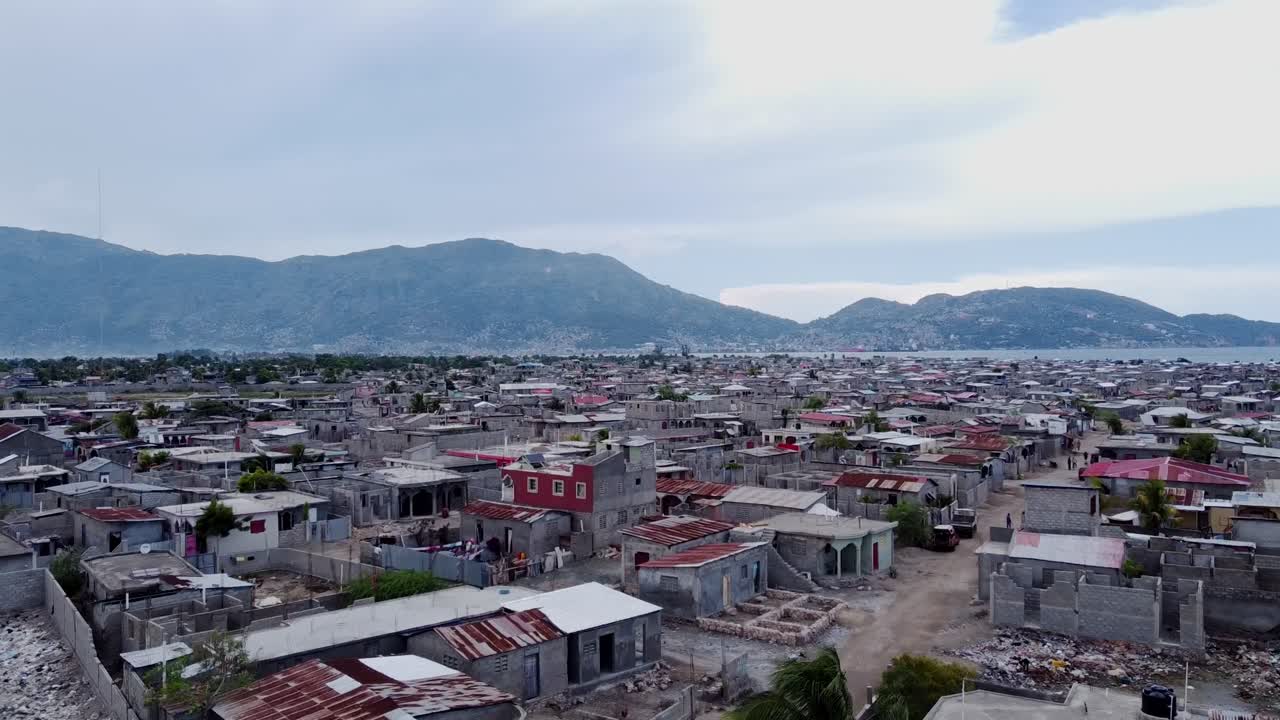Condizioni di vita precarie a Cap-Haïtien, Haiti.