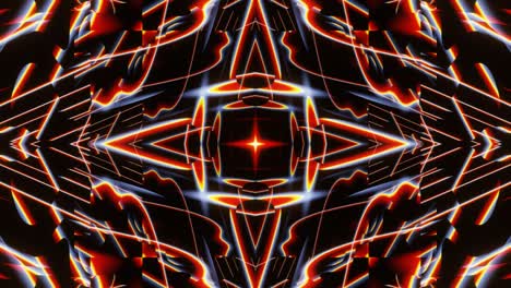 animación pulsante abstracta para paneles led, pantallas