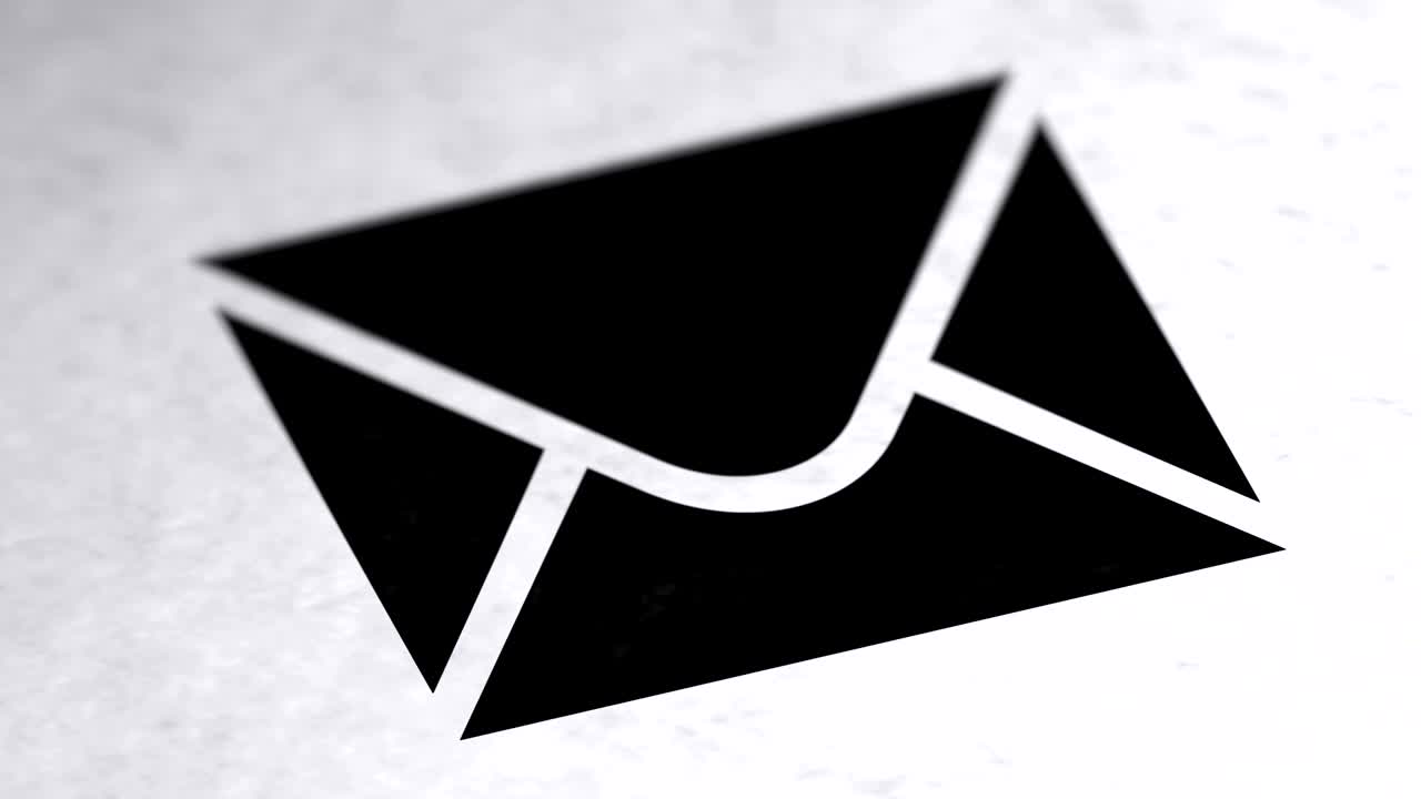 el icono de la letra en la página. el metraje de bucle tiene resolución de 4k.