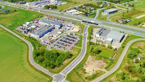 Aerial-view-of-goods-warehouse