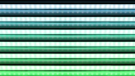led stript dos líneas de bucle de color rgb