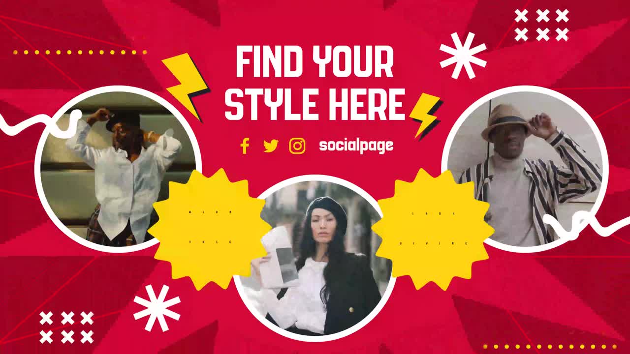 Diverse Models Posing for Fashion Style and Sale Promotion