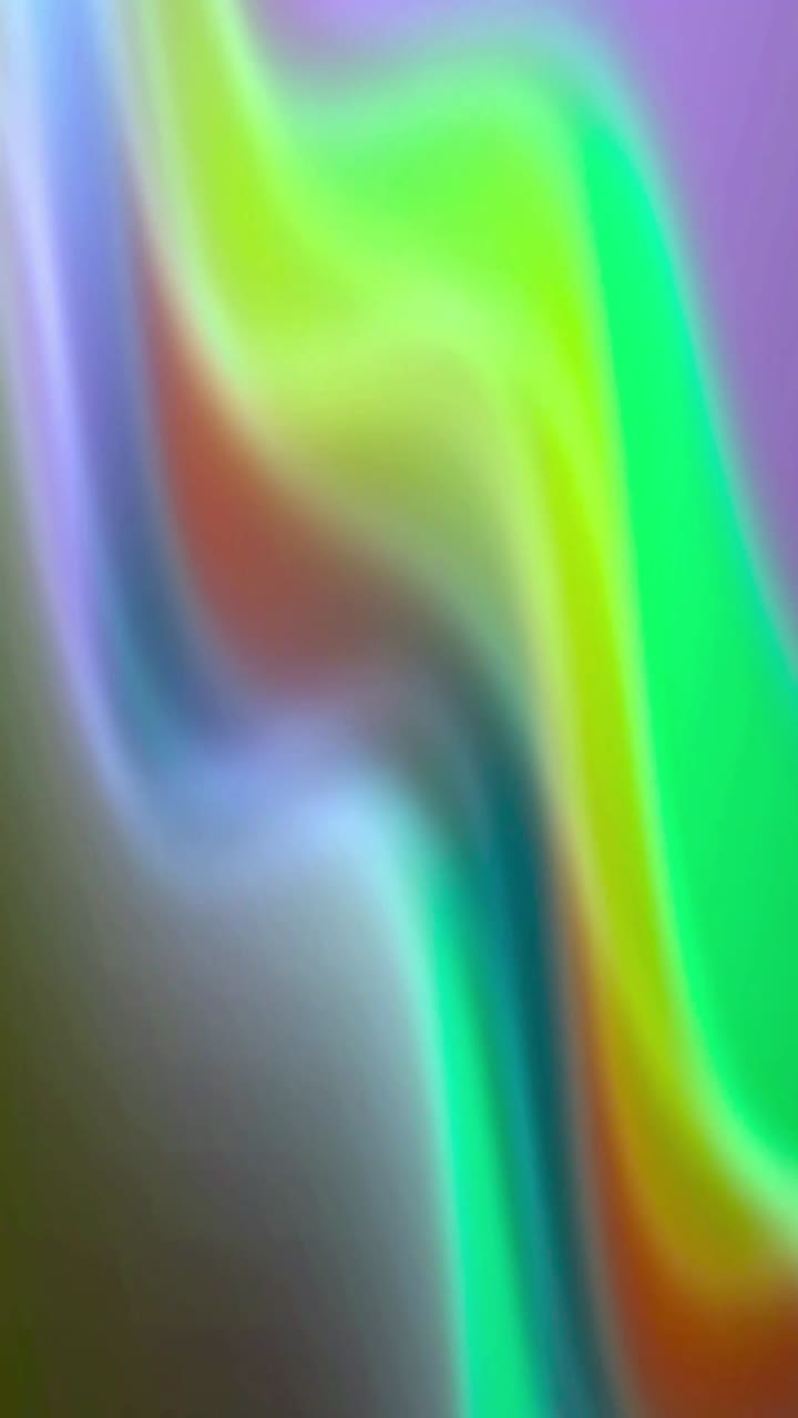 Abstract Flowing Colorful Gradient Waves Background