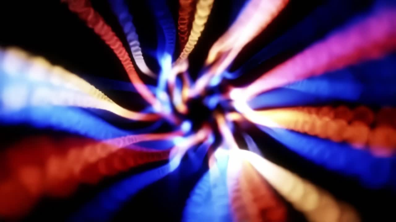 espiral abstractamente colorida