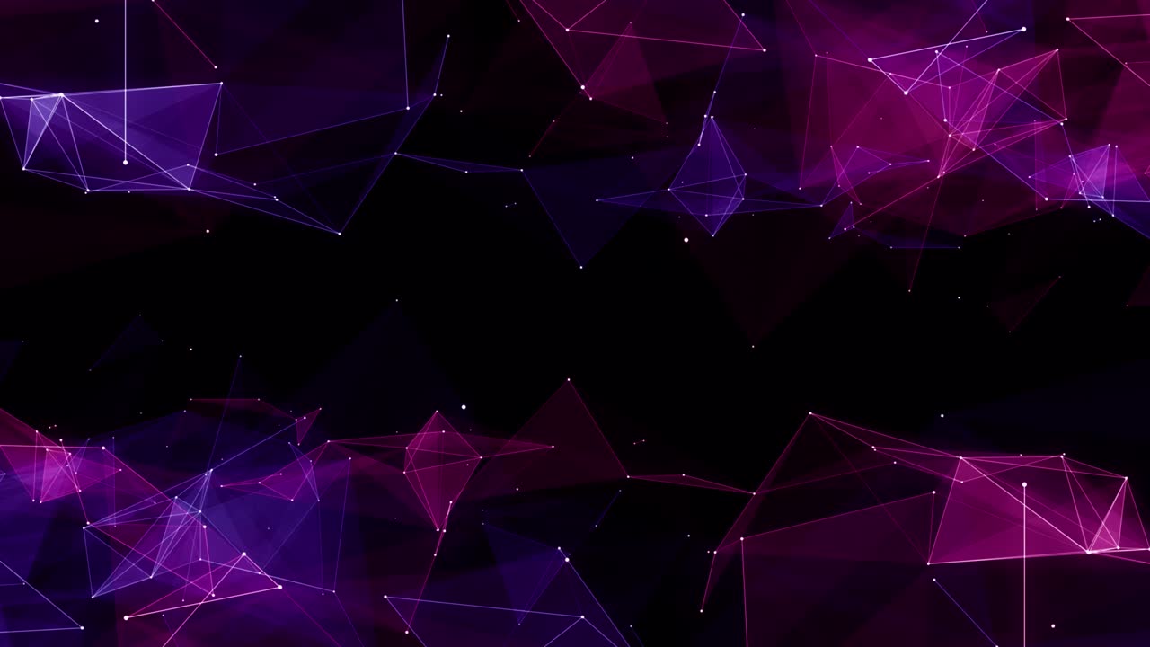 Plexus abstract network white technology science background loop