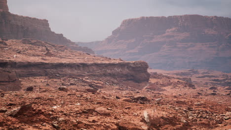 Grand-Canyon-In-Arizona-An-Einem-Sonnigen-Tag