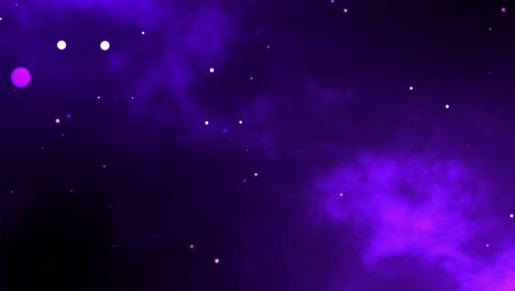 3d motion graphics background glow particle solar energy universe night time glitter stars magic visual effect 4k colour dark purple