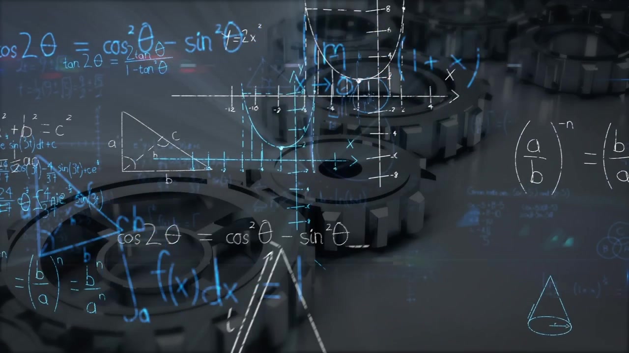 Digital Mathematics and Engineering Concepts with Moving Gears