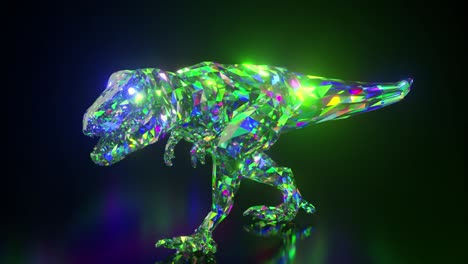 el t-rex de diamante