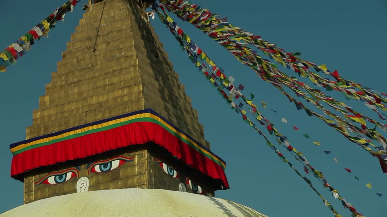 estupa boudhanath en katmandú nepal