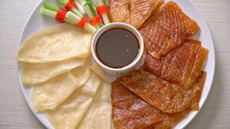 peking duck - chinese food style