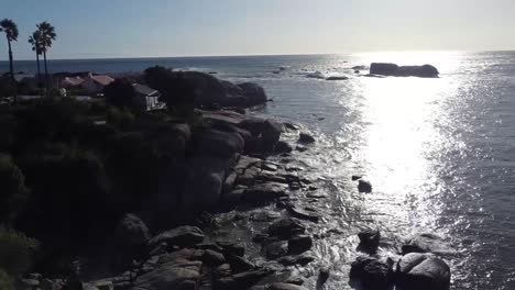 vista aérea de la playa de clifton en ciudad del cabo
