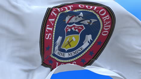 colorado seal flag.