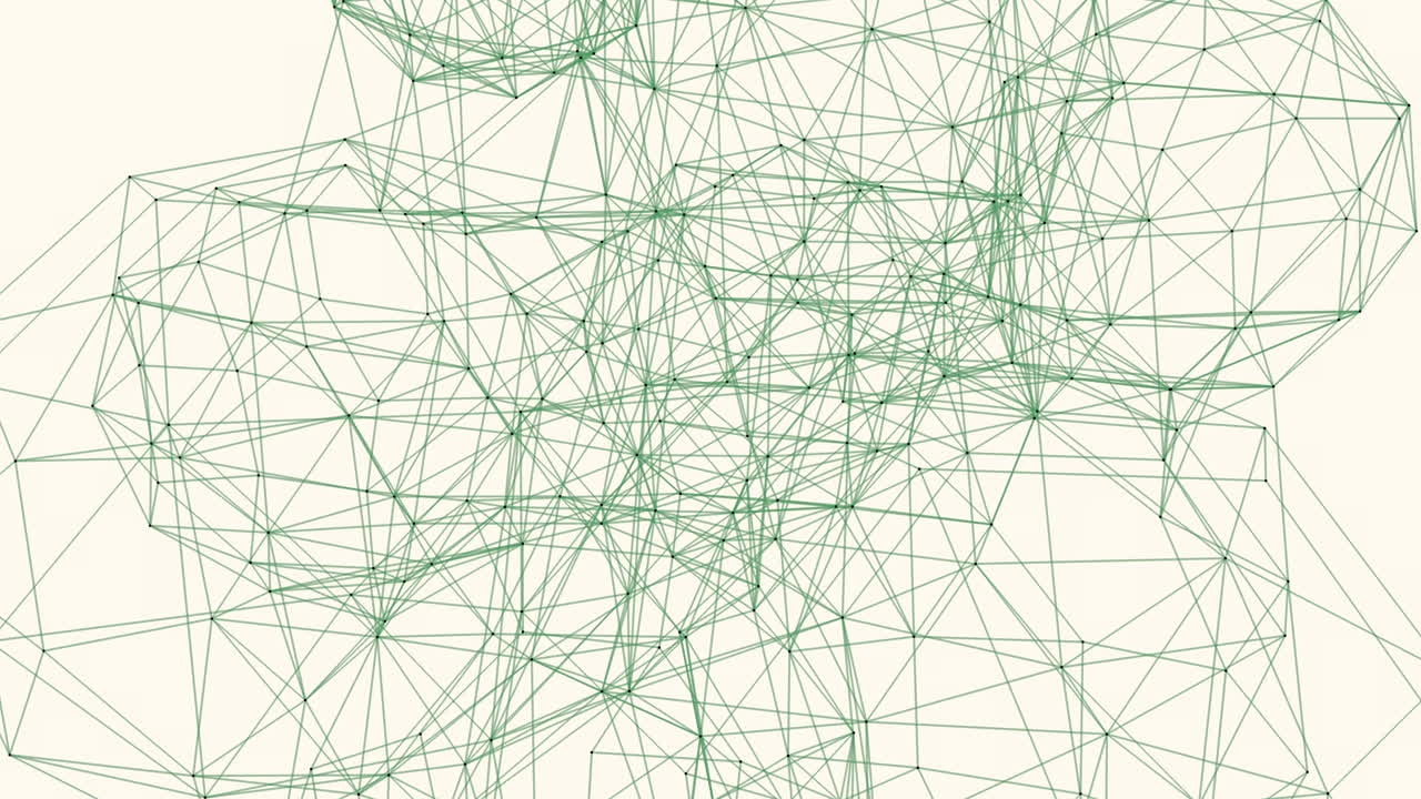 Intricate 3d geometric structure with interconnected lines and shapes